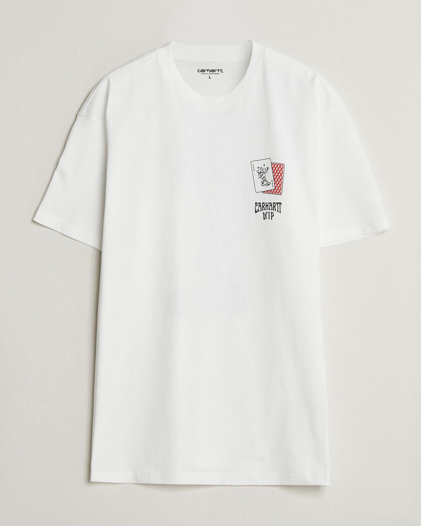 Carhartt WIP Playing Cards T-Shirt White – Hvid