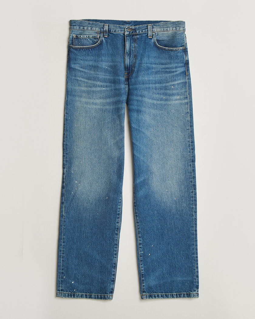 Carhartt WIP Landon Distressed Pant  Blue – Blå