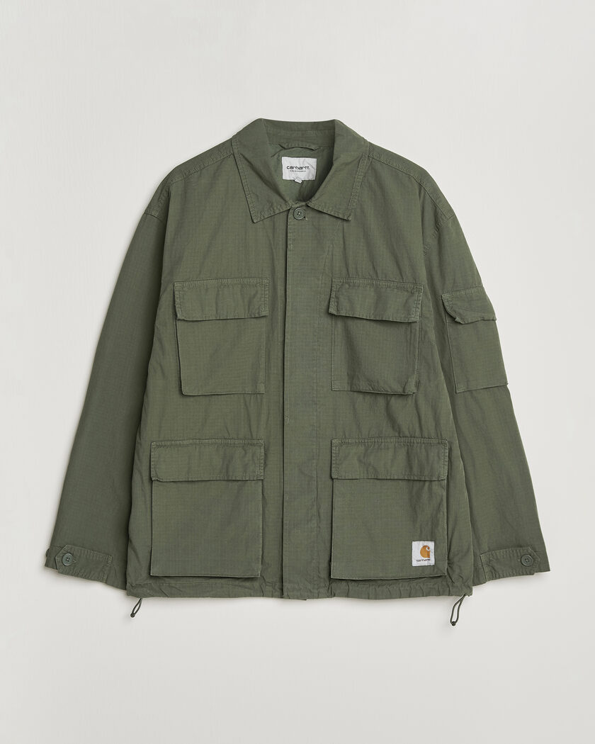 Carhartt WIP Manderson Ripstop Jacket Leaf – Grøn