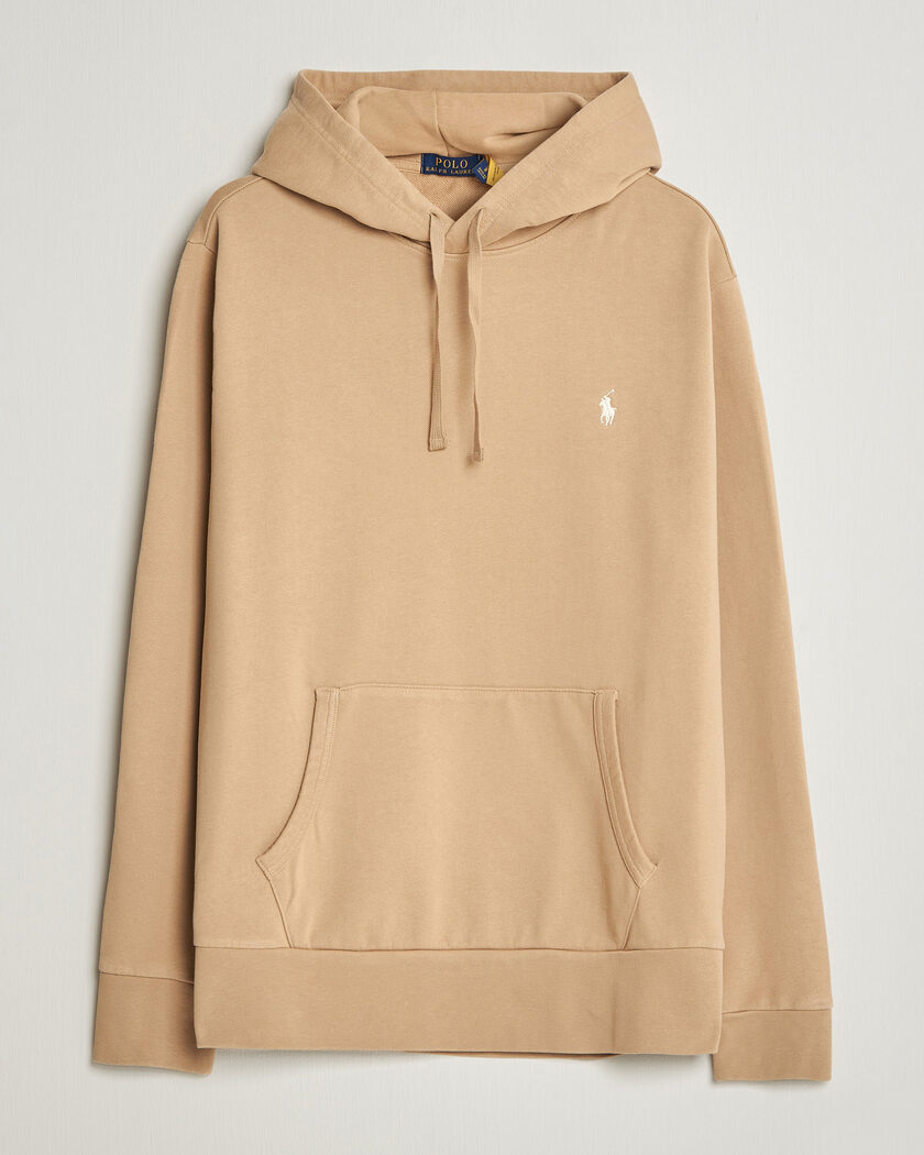 Polo Ralph Lauren Loopback Terry Hood Vintage Khaki – Brun
