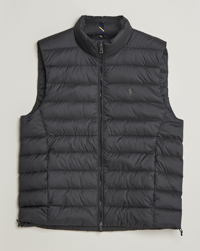 Polo Ralph Lauren Quilted Matt Vest Polo Black – Sort