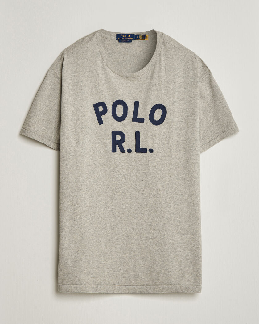 Polo Ralph Lauren Polo RL Tee Dark Sport Heather – Grå
