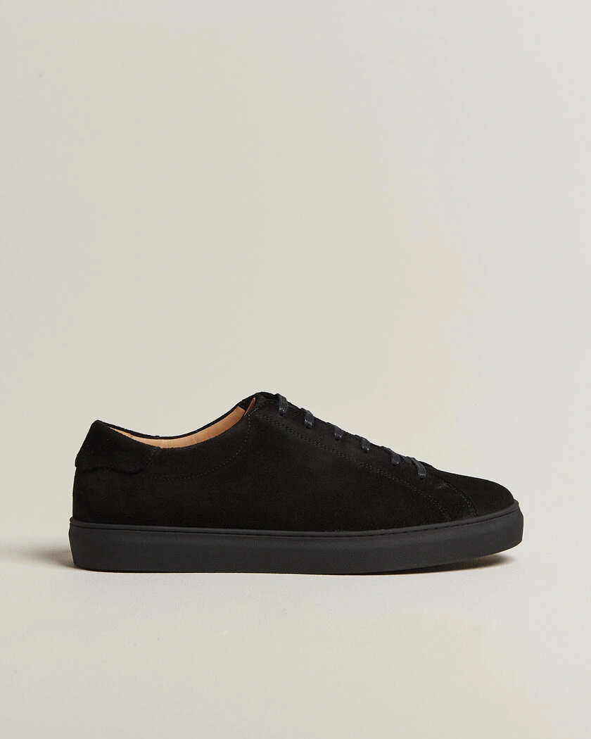 Myrqvist Oaxen Monochrome III Sneakers Black Suede – Sort