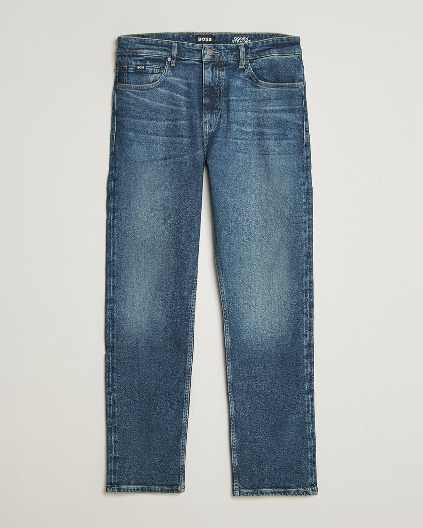 BOSS BLACK Ogden Regular Fit Jeans Medium Blue – Blå