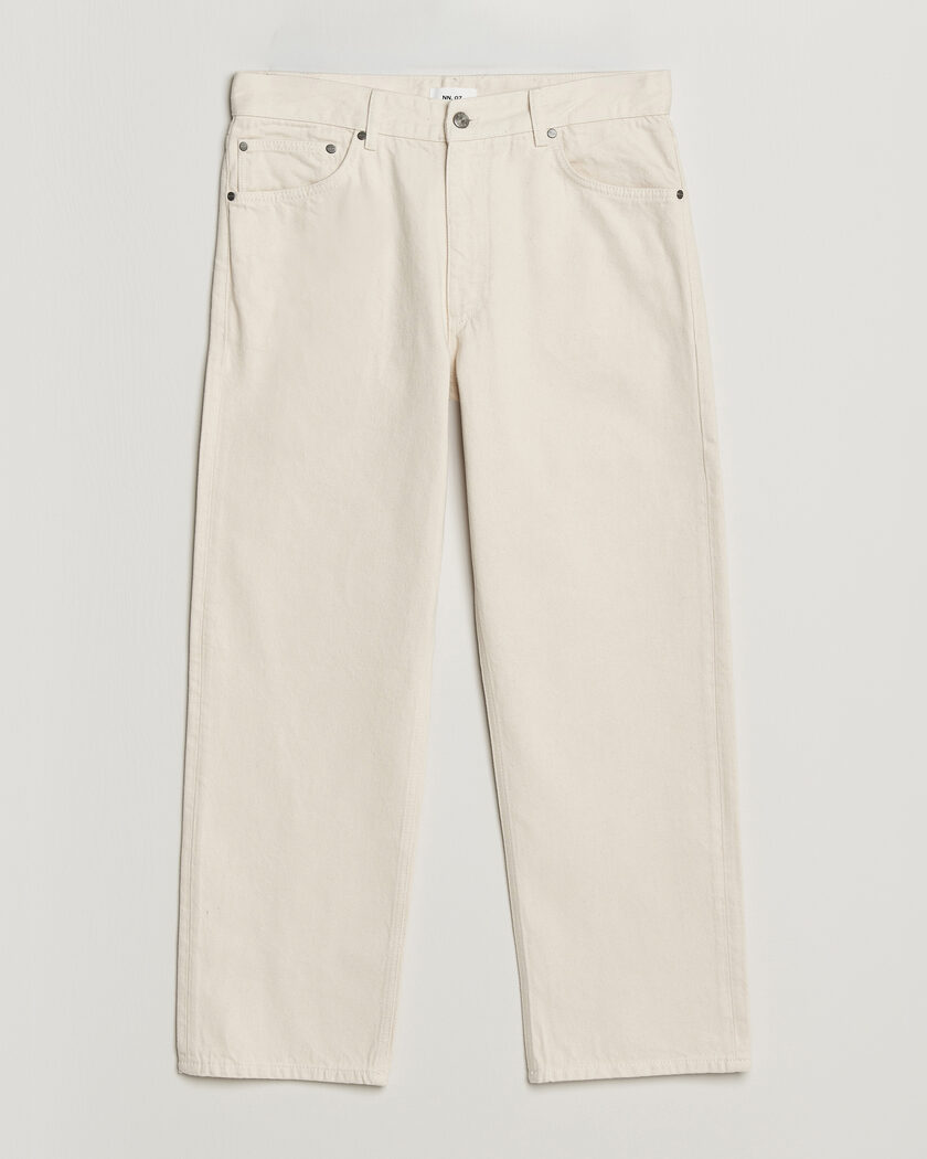 NN07 Otis Relaxed Fit Jeans Ecru – Hvid