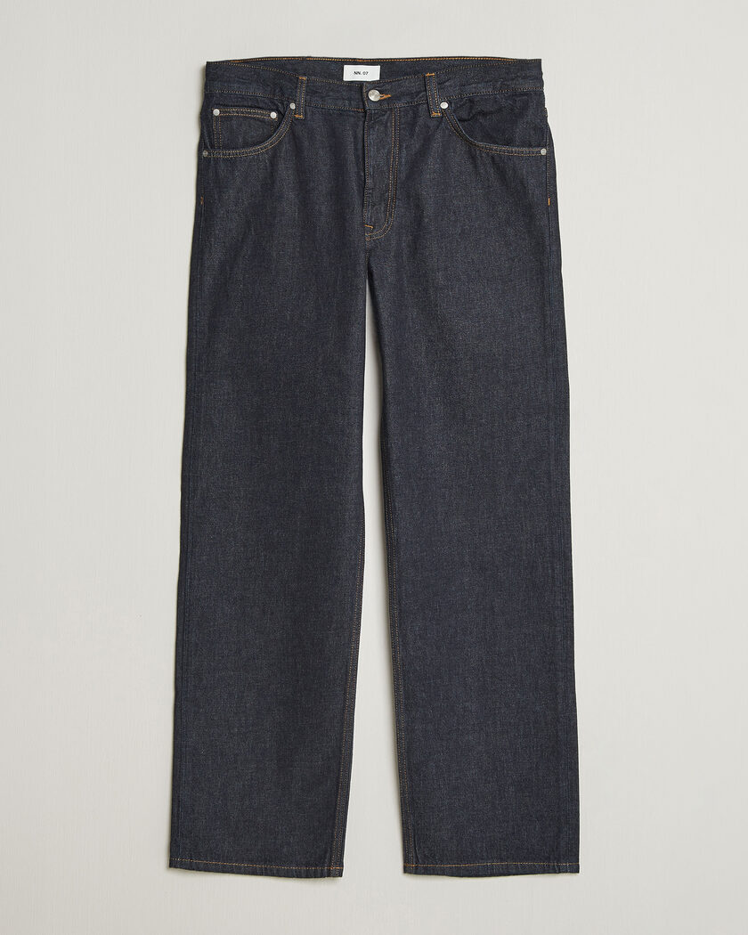 NN07 Otis Relaxed Fit Jeans Raw Indigo – Blå