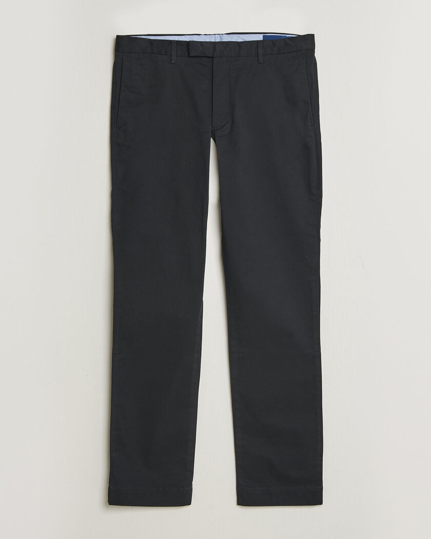 Polo Ralph Lauren Greenwich Slim Fit Stretch Chinos Black – Sort