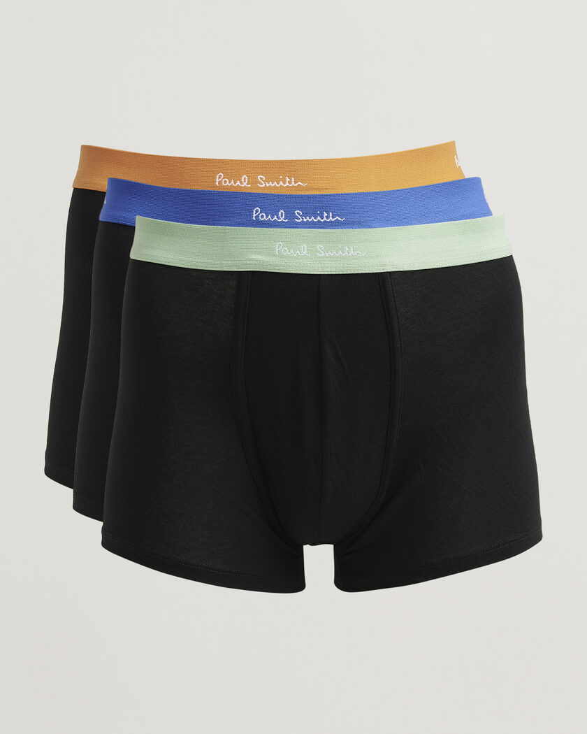 Paul Smith 3-Pack Trunk Black – Sort