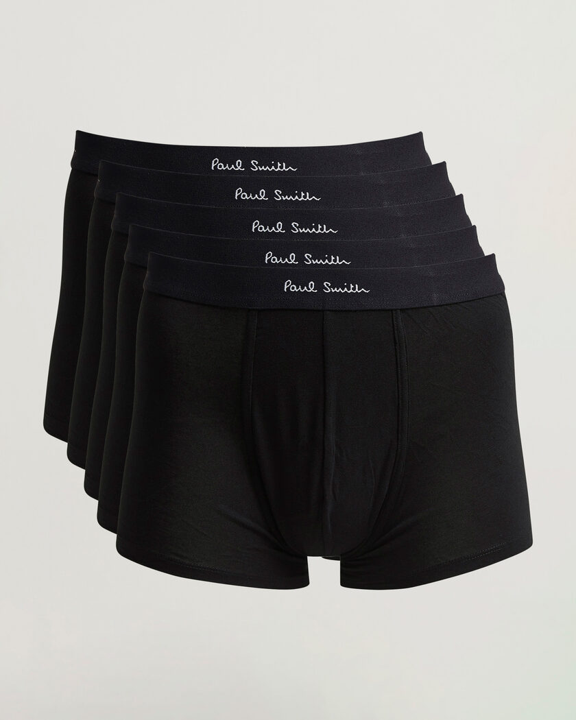Paul Smith 5-Pack Trunk Black – Sort