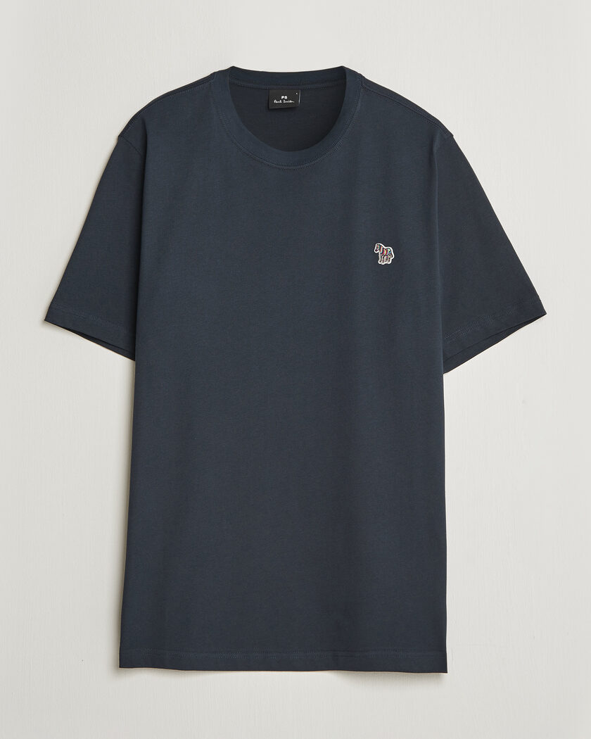 PS Paul Smith Organic Cotton Zebra T-Shirt Navy – Blå