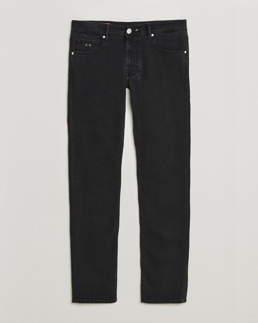 Tramarossa Michelangelo Stretch Relax Jeans Black – Sort