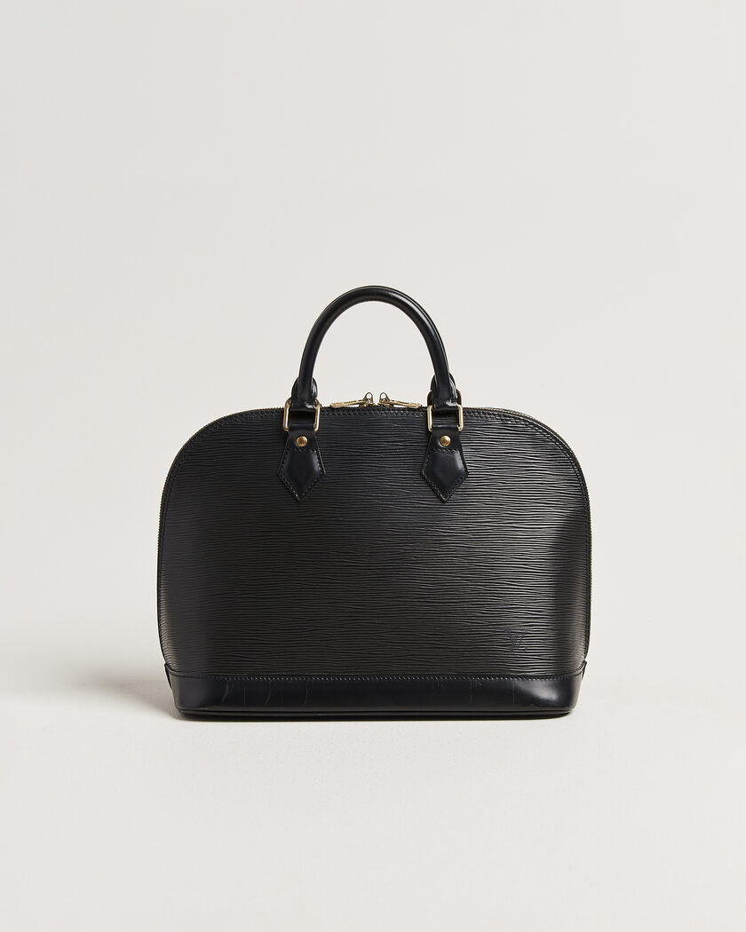 Louis Vuitton Pre-Owned Alma PM Bag Epi Leather Black – Sort