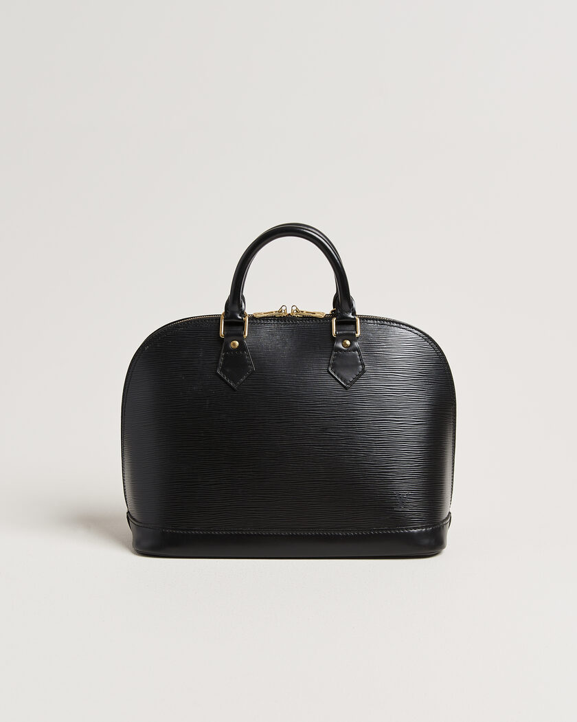 Louis Vuitton Pre-Owned Alma PM Bag Epi Leather Black – Sort