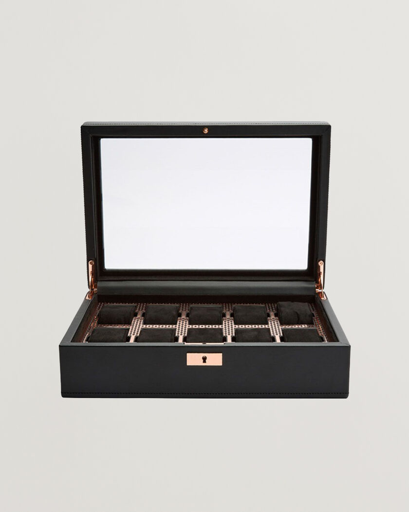 WOLF Axis 10-Piece Watch Box Copper – Sort