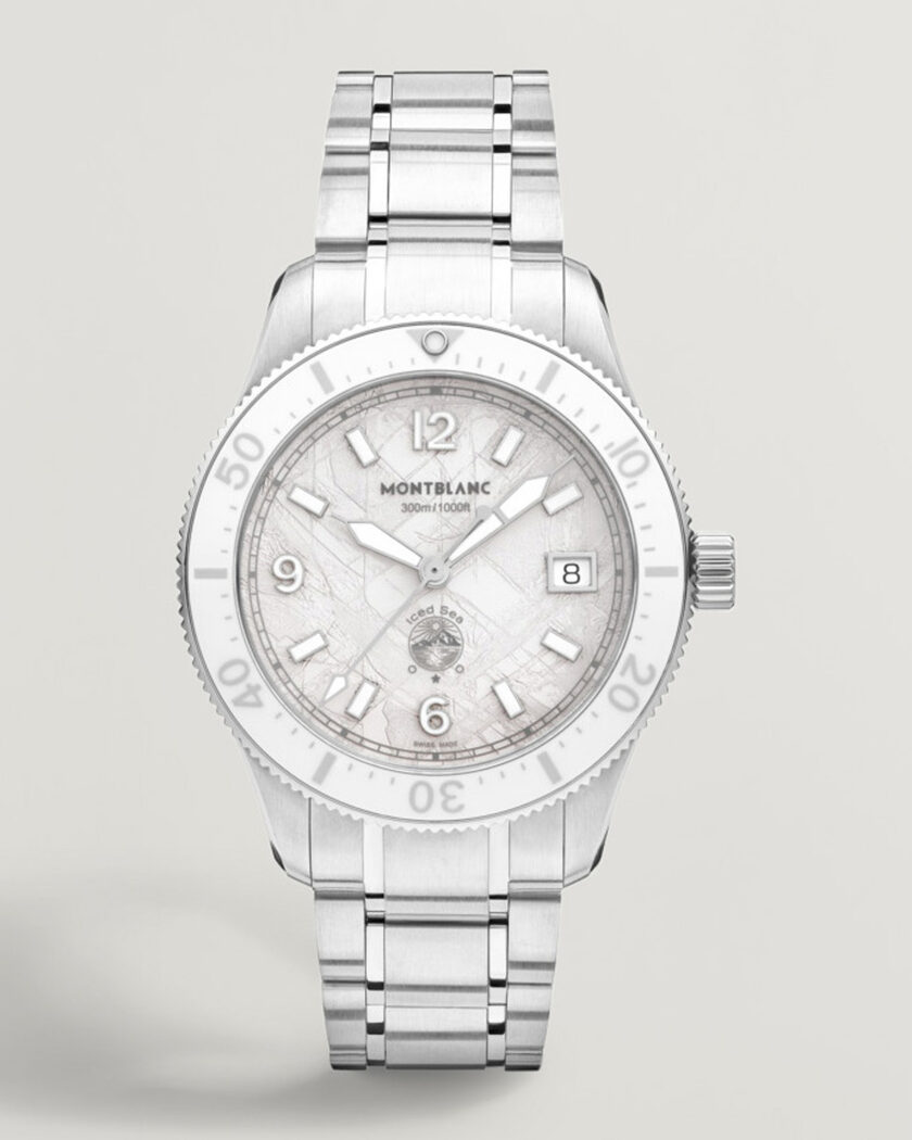 Montblanc Iced Sea Automatic Date 0 Oxygen White – Hvid