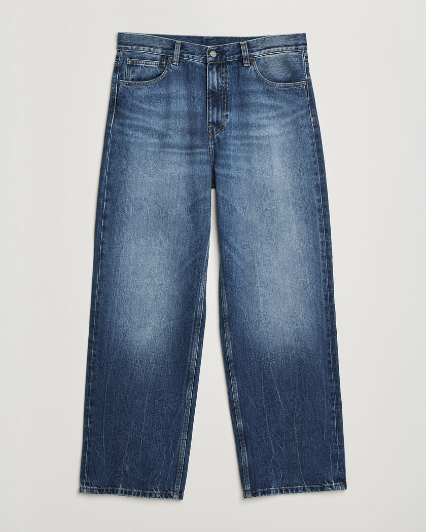 Carhartt WIP Payson Pant Blue Marble Used Wash – Blå