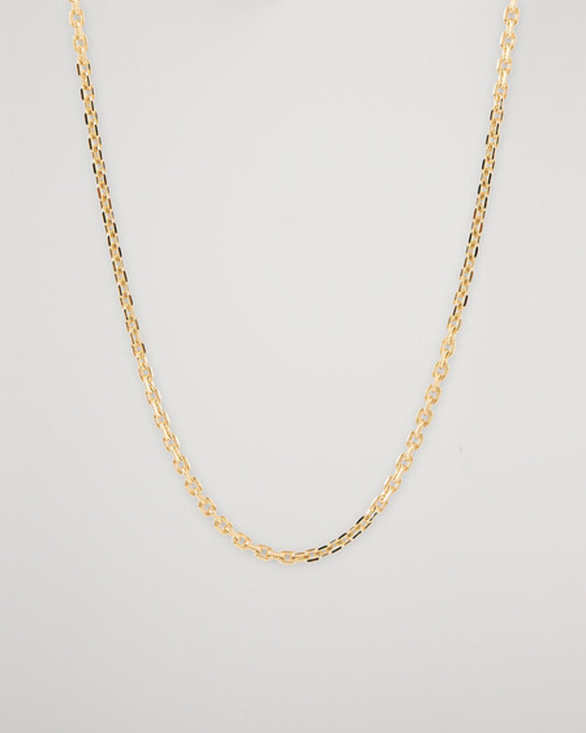 Tom Wood Anker Chain Necklace Gold – Guld
