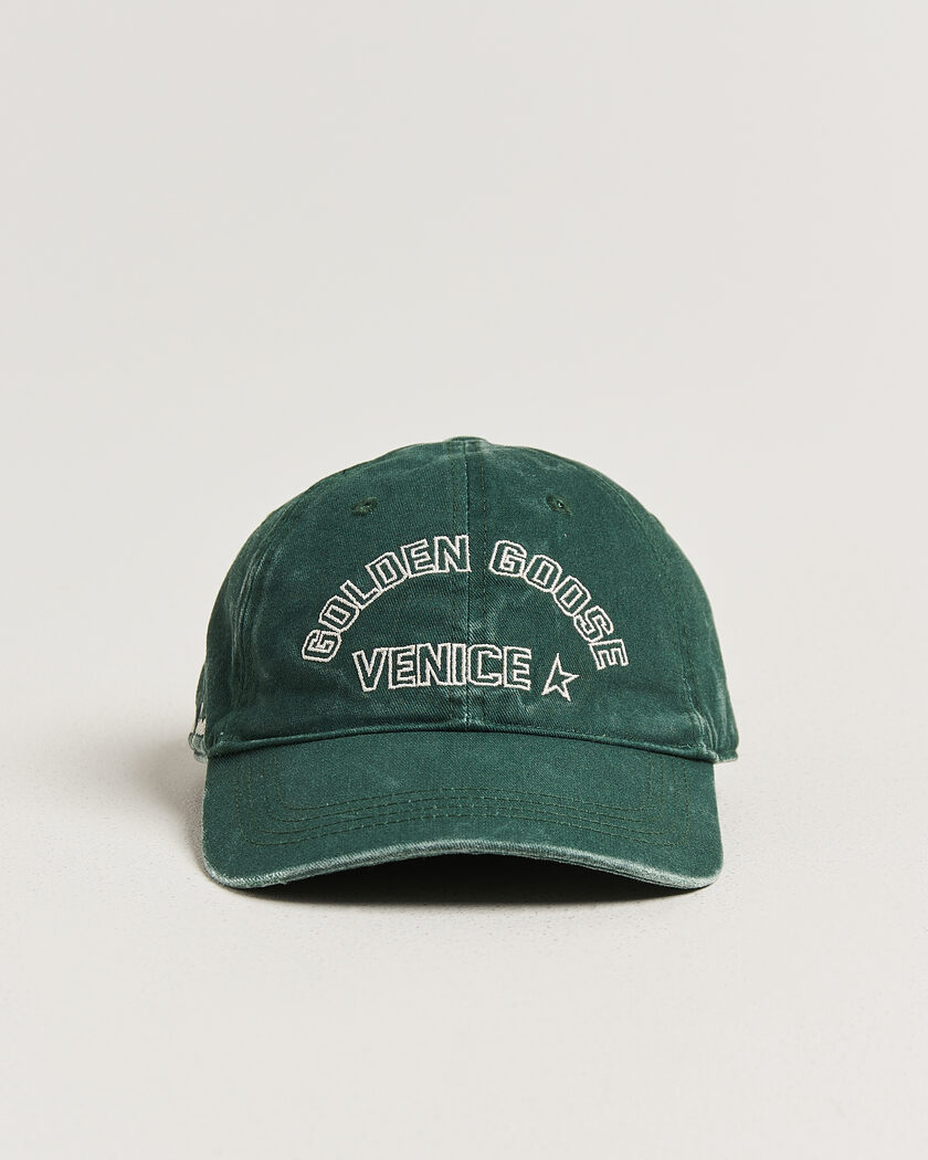 Golden Goose Journey Baseball Cap Pineneedle – Grøn