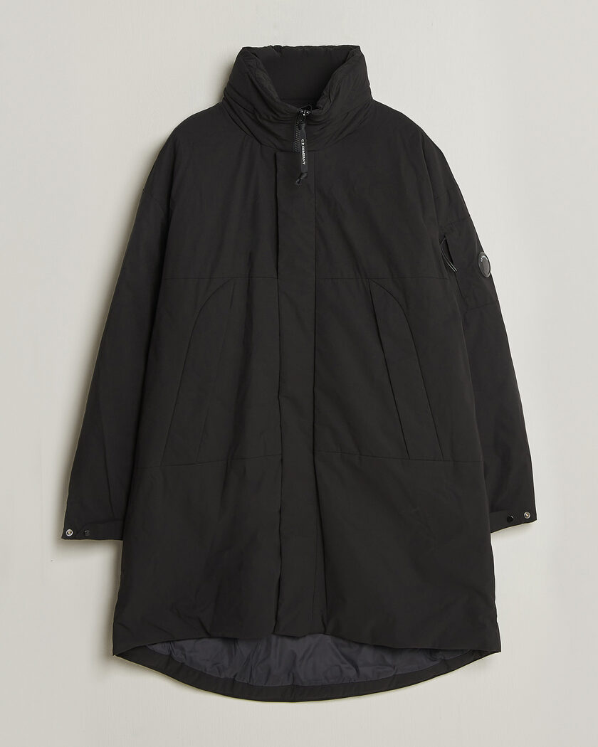 C.P. Company Pro-Tek Lightweight Padded Parka Black – Sort
