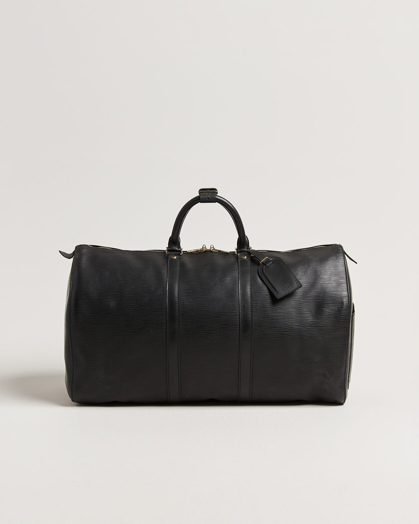 Louis Vuitton Pre-Owned Keepall 50 Epi Leather Black – Sort