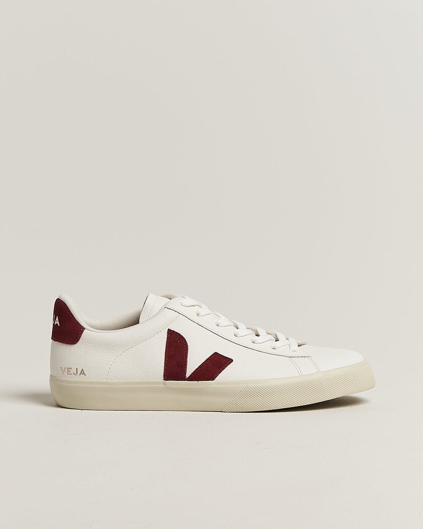 Veja Campo Sneaker White/Grenat – Hvid