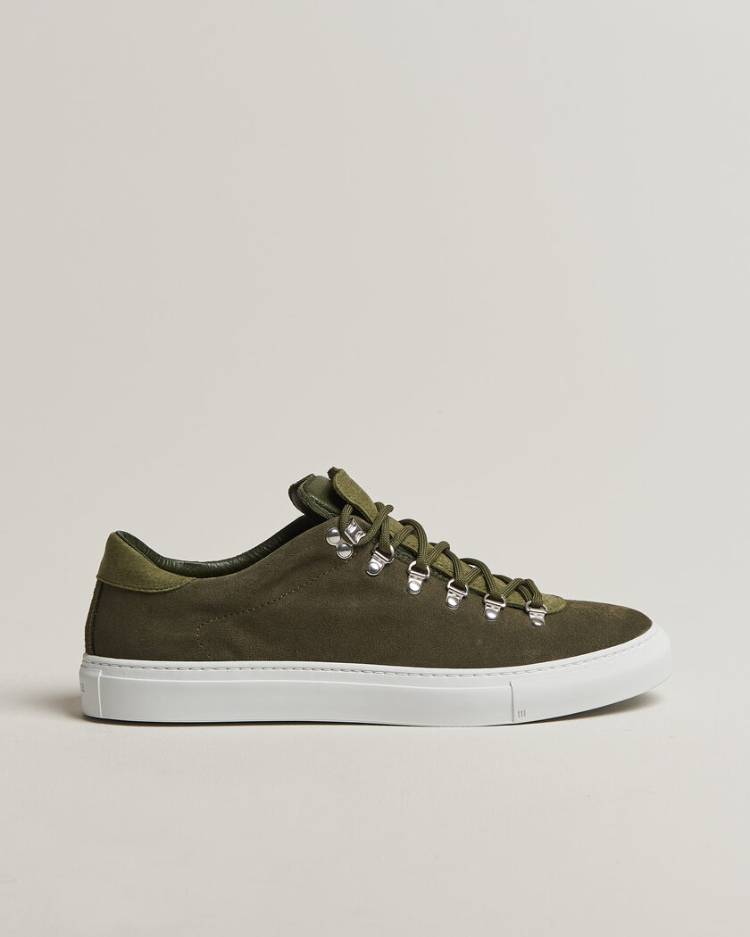 Diemme Marostica Low Sneaker Olive Suede – Grøn