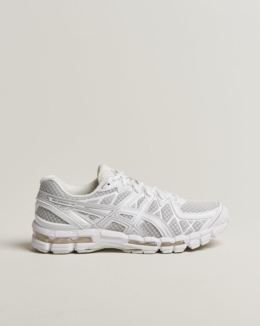 Asics Gel-Kayano 20 Glacier Grey/White – Hvid
