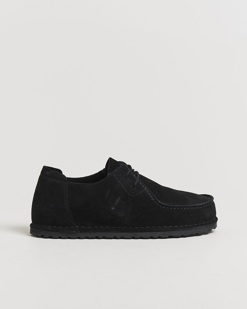  BIRKENSTOCK Utti Lace Loafer Black Suede – Sort