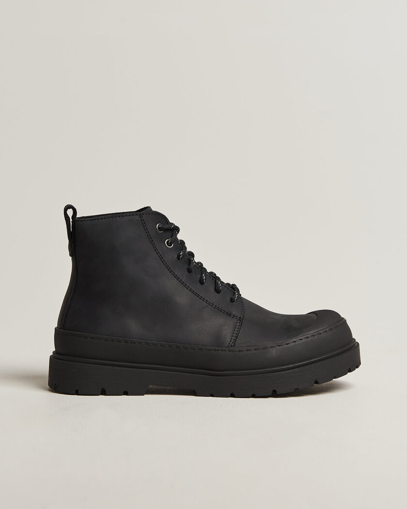 BIRKENSTOCK Prescott Oiled Leather Boot Black – Sort