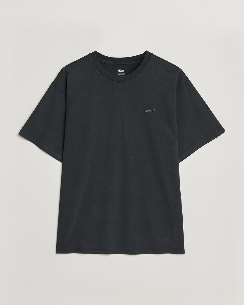 Levi's Red Tab Vintage T-Shirt Weathered Finish Jet Black – Sort