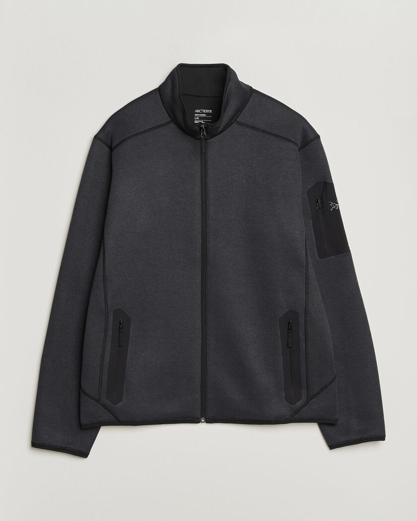 Arc'teryx Covert Full Zip Black Heather – Sort