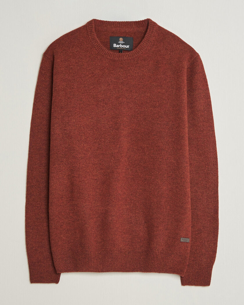 Barbour Lifestyle Patch Crew Russet – Rød