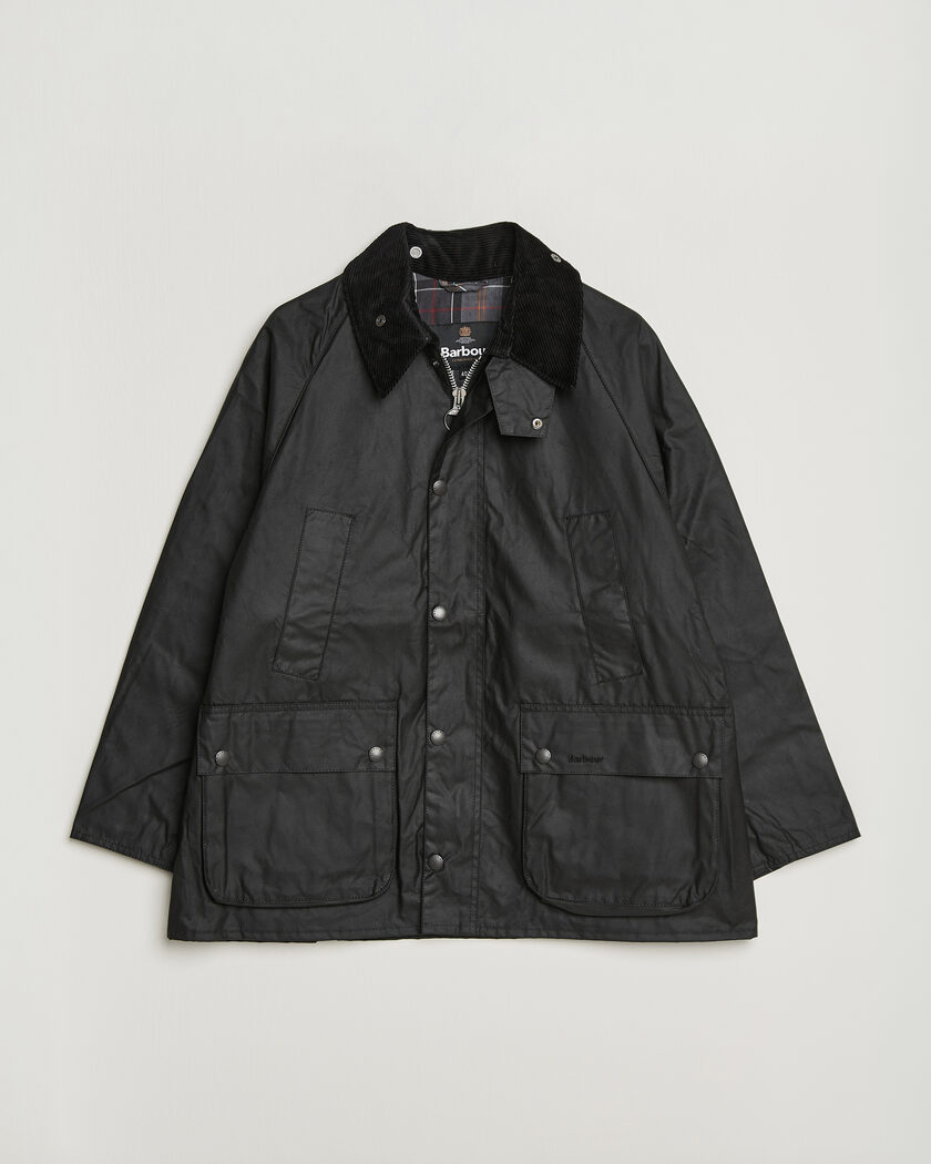 Barbour Heritage Oversize Bedale Wax Jacket Black – Sort