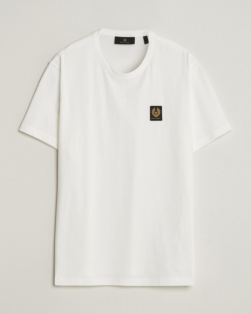 Belstaff Signature Crew Neck T-Shirt White – Hvid