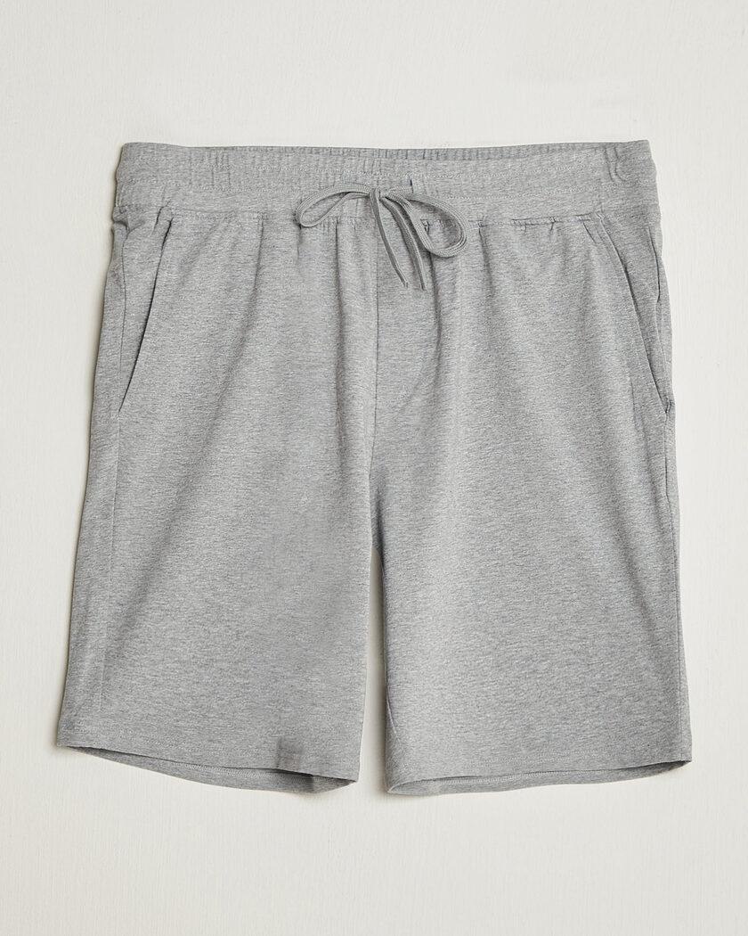 Bread & Boxers Pyjama Shorts Grey Melange – Grå
