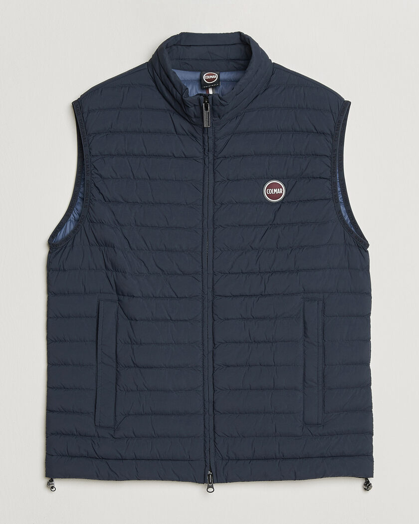 Colmar Lightweight Down Vest Navy – Blå