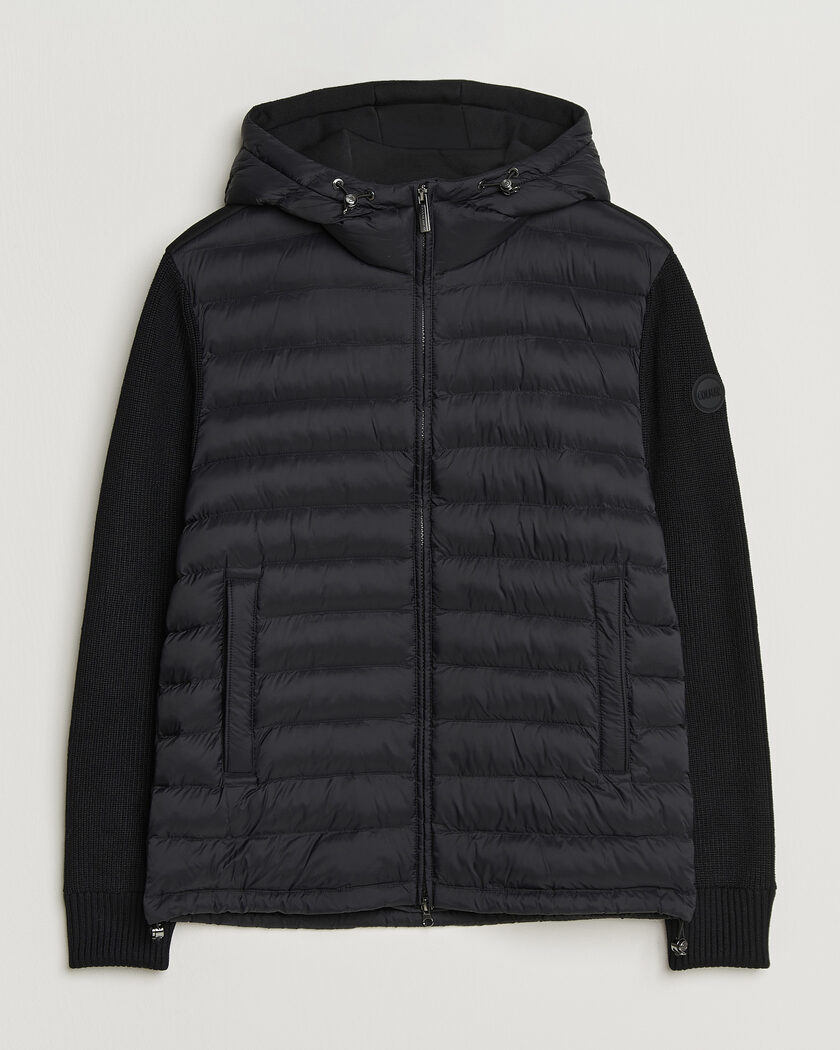Colmar Hybrid Hood Jacket Black – Sort