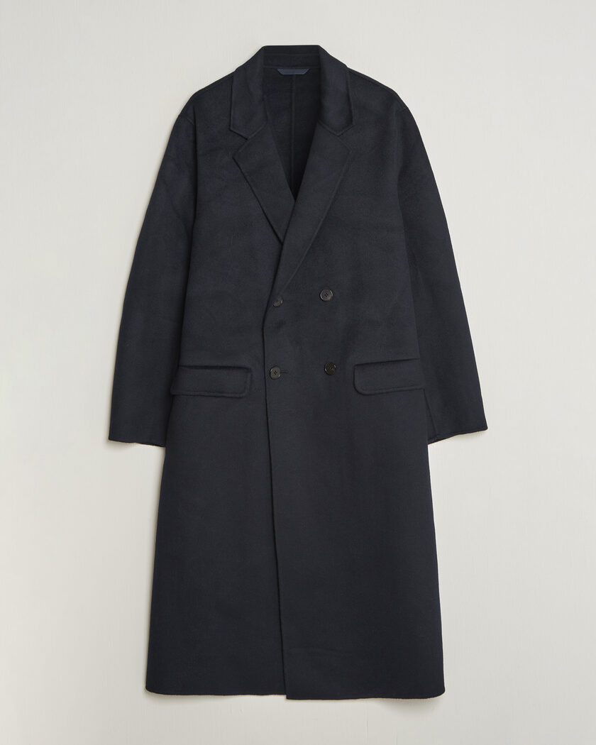 Filippa K Athens Wool Coat Navy – Blå