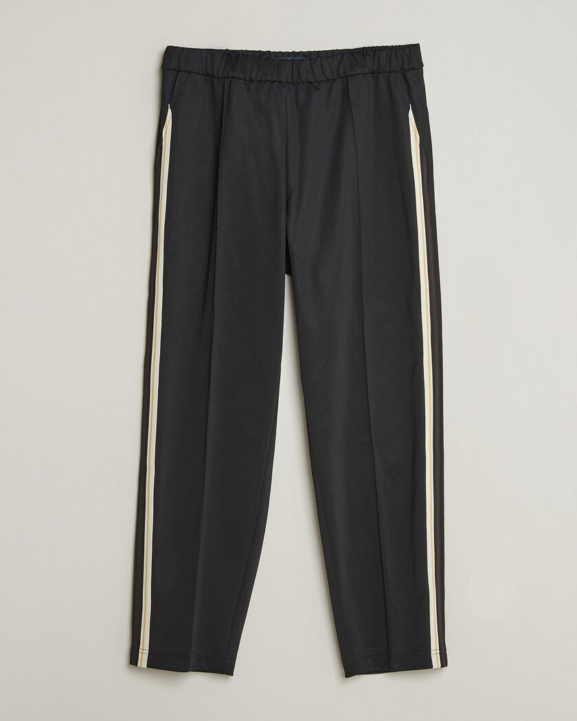 Fred Perry Tipped Taped Track Pants Black – Sort