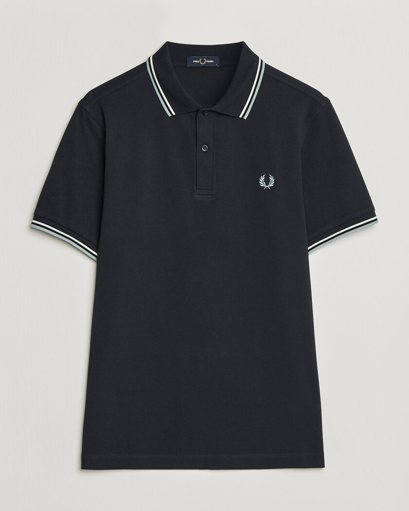 Fred Perry Twin Tipped Polo Shirt Navy – Blå