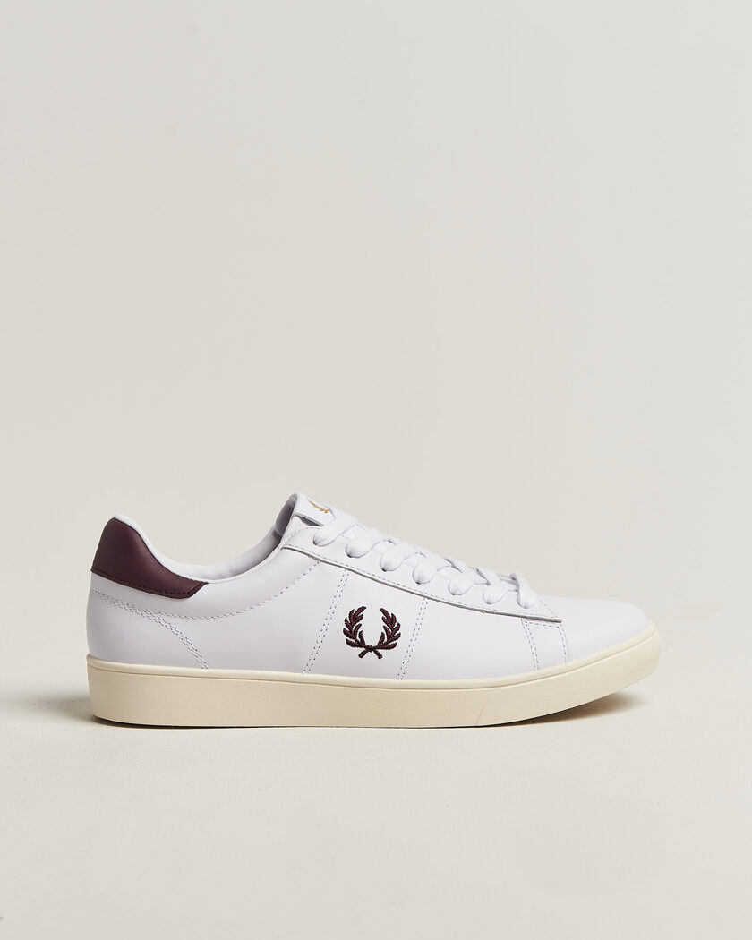 Fred Perry Spencer Leather Sneaker White – Hvid