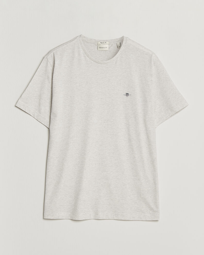 GANT The Original T-Shirt Glacier Melange – Grå