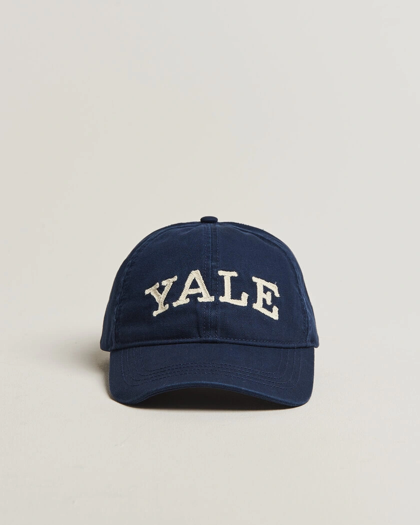 Gant YALE Heavy Washed Cotton Twill Cap Marine – Blå