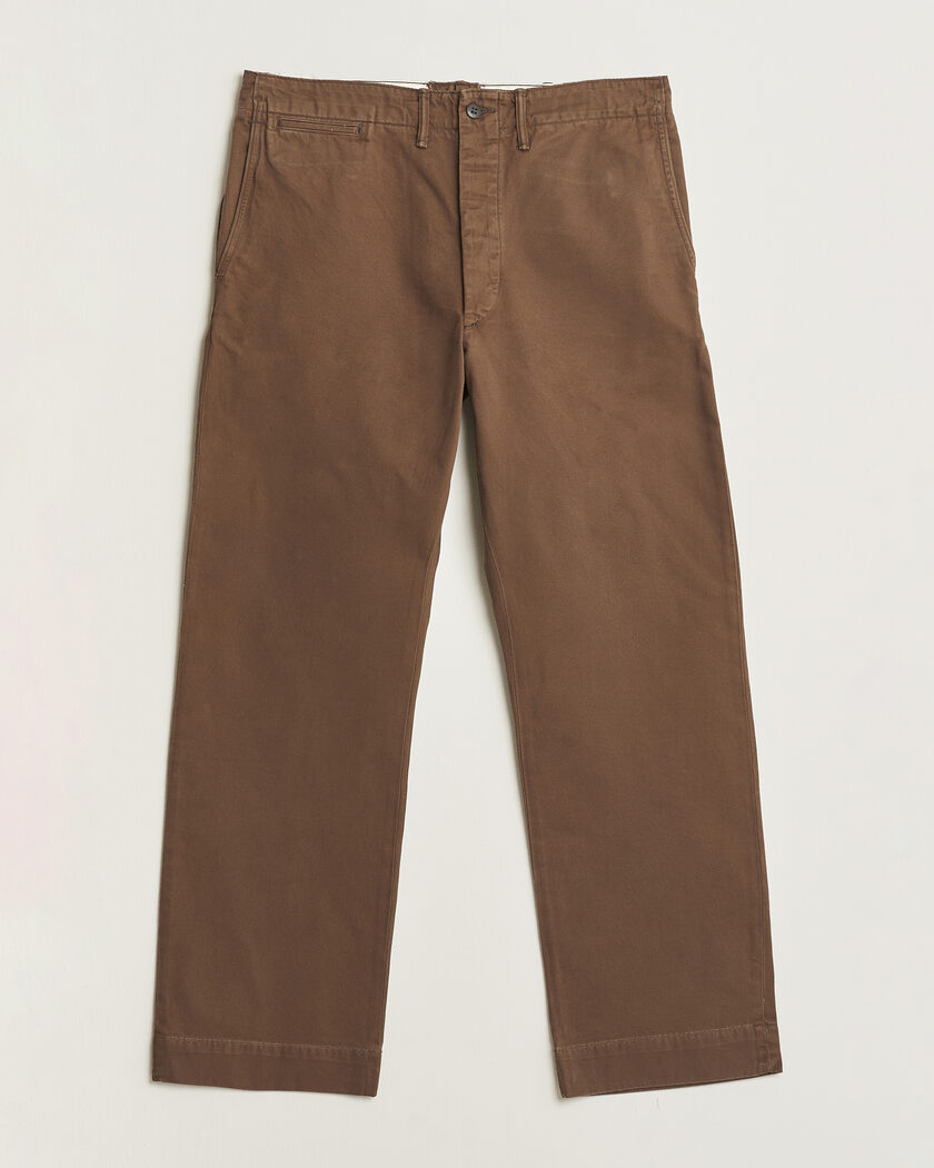 RRL Field Chino Dark Brown – Brun