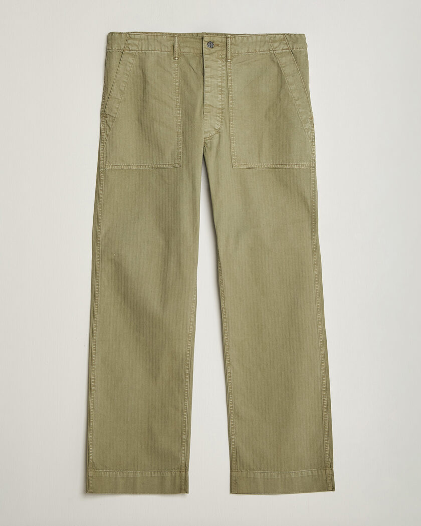 RRL Army Utility Pants Brewster Green – Grøn