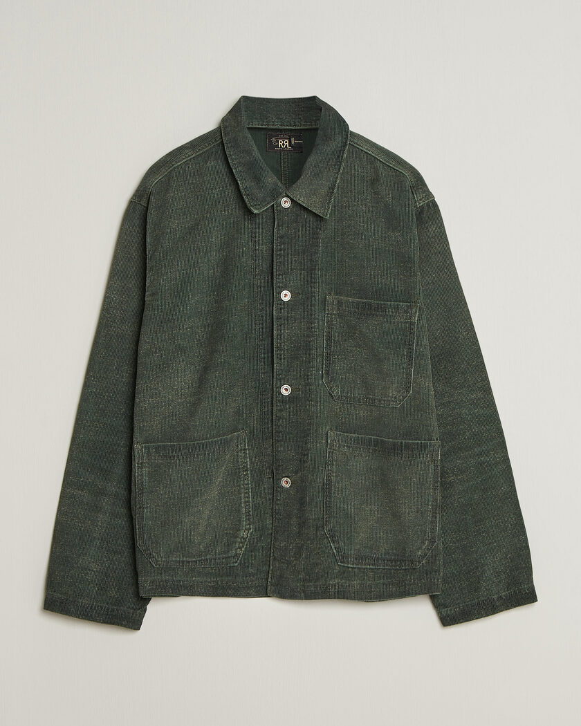 RRL Empire Shirt Jacket Vintage Grey – Grå