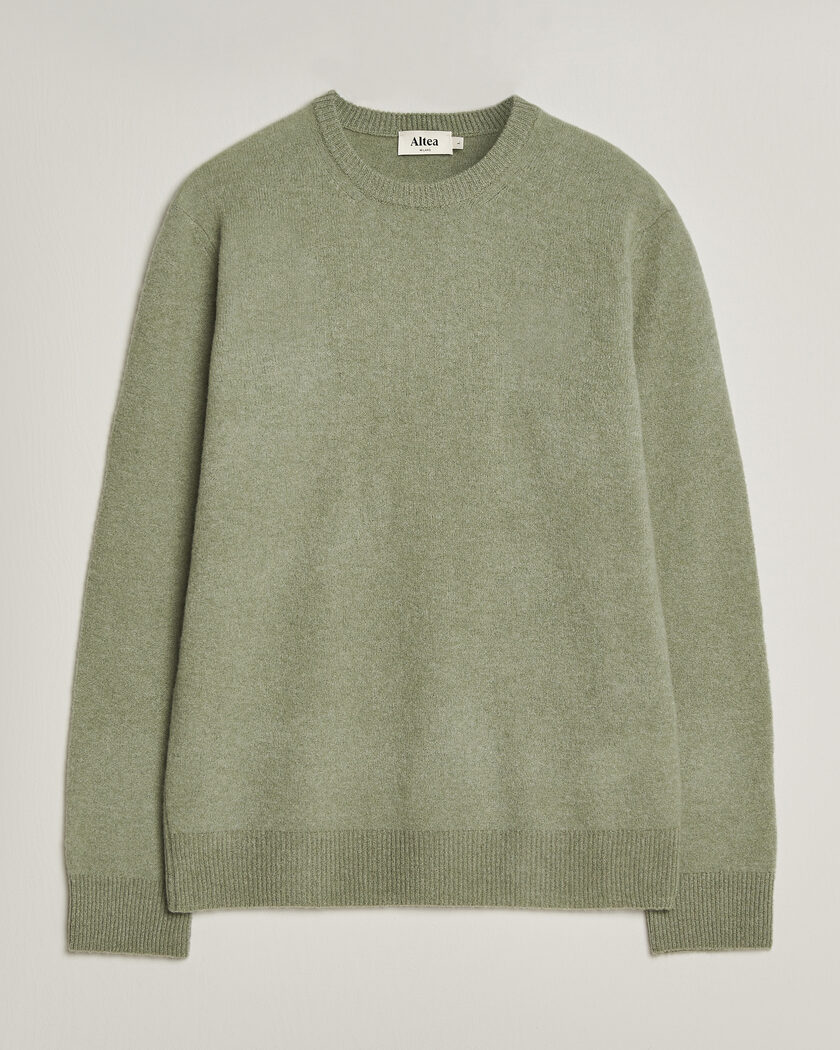 Altea Cloud Cashmere Blend Sweater Mint Green – Grøn