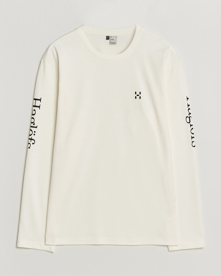 Haglöfs Long Sleeve T-Shirt Soft White – Hvid