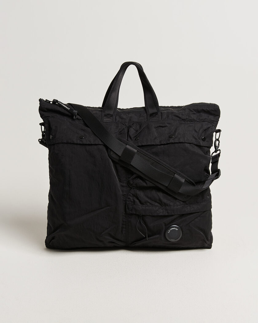 C.P. Company Nylon B Zip Tote Bag Black – Sort