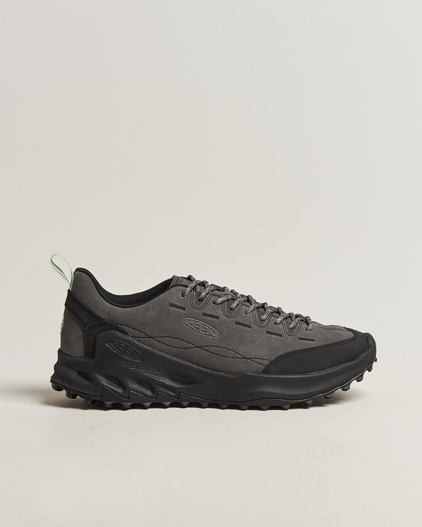 KEEN Jasper Zionic Leather Sneaker Steel Grey – Grå